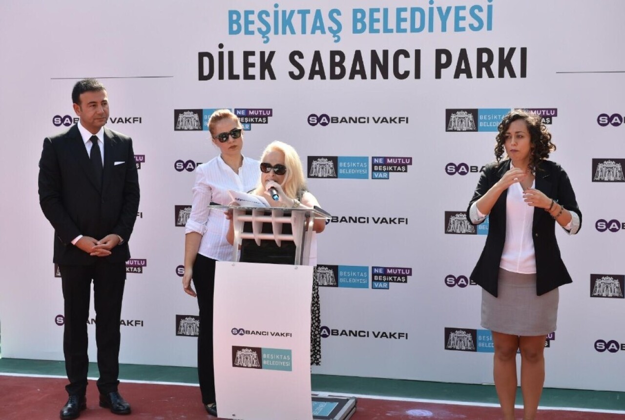 Dilek Sabancı Park’ı hizmete açıldı