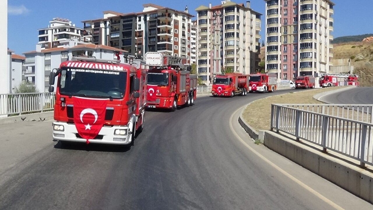 Edremit’te İtfaiye Haftası kutlandı