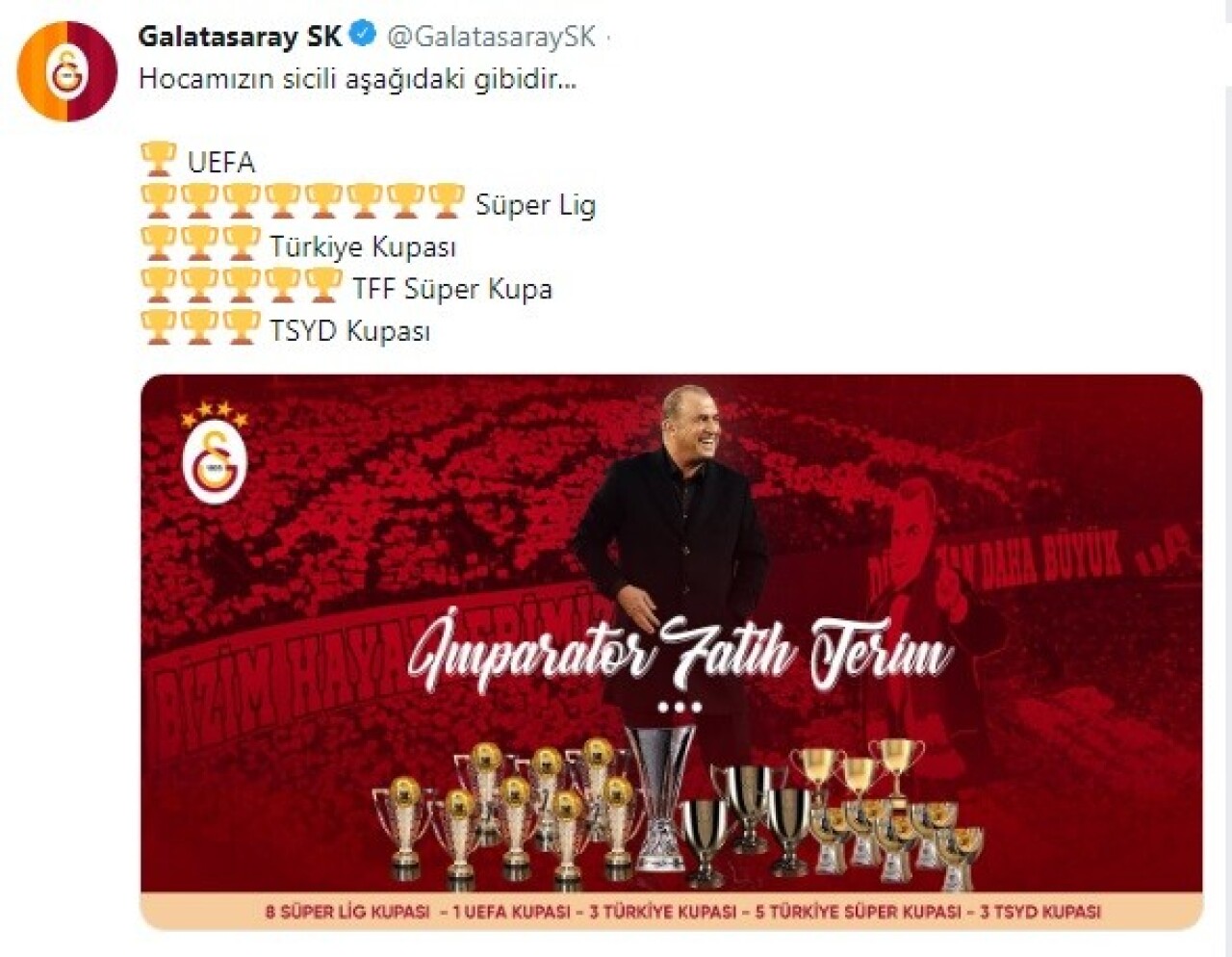 Galatasaray’dan Ali Koç’a cevap: "Hocamızın sicili aşağıdaki gibidir"