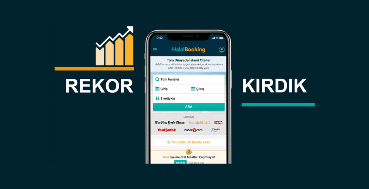 HalalBooking rekor kırdı