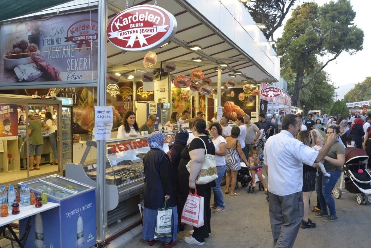 İEF’ye Bursa kestane şekeri damgası