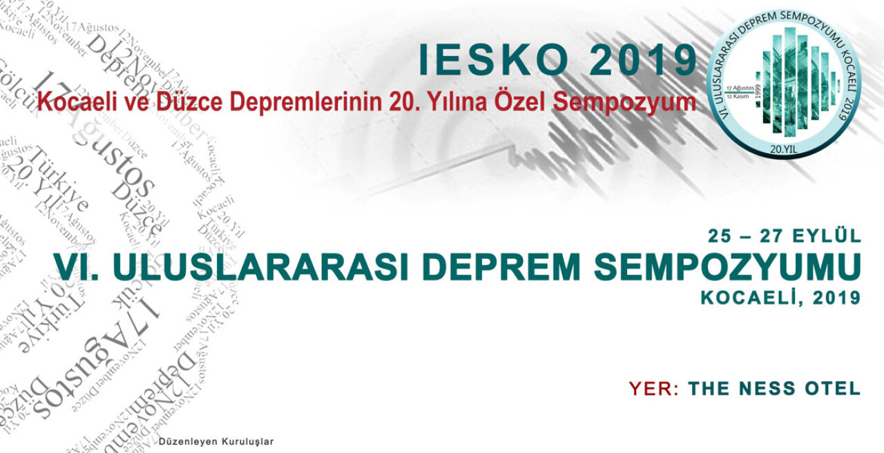 6. Uluslararası Deprem Sempozyumu Kocaeli’de yapılacak