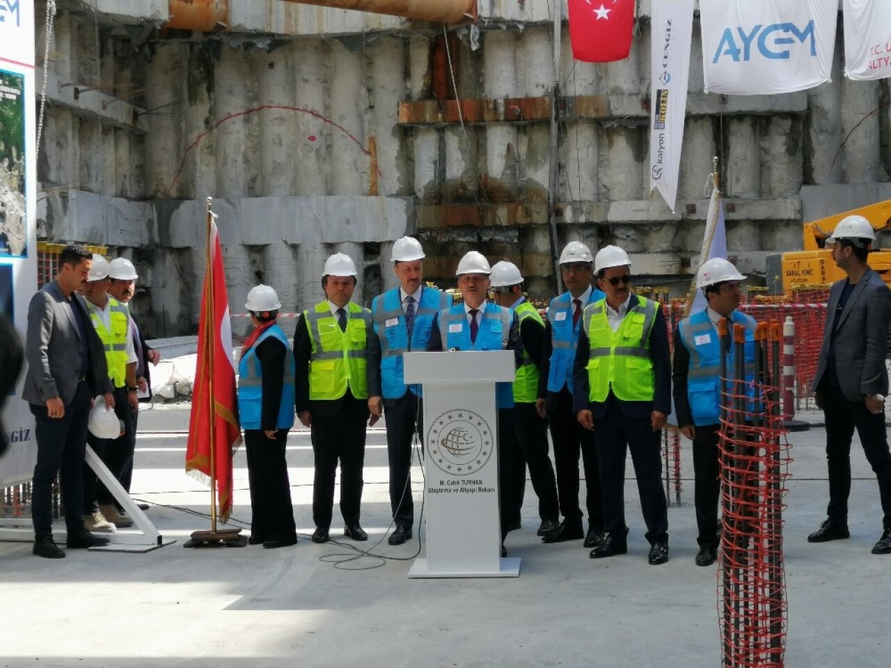 İstanbul Havalimanı metrosunda ışık göründü