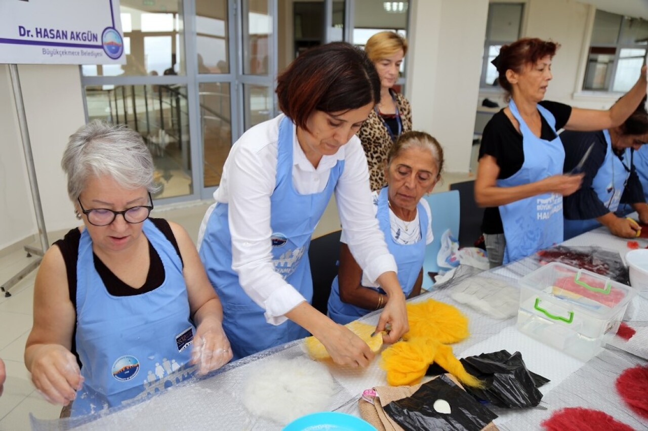 Keçe sanatı Büyükçekmece’de yaşatılacak