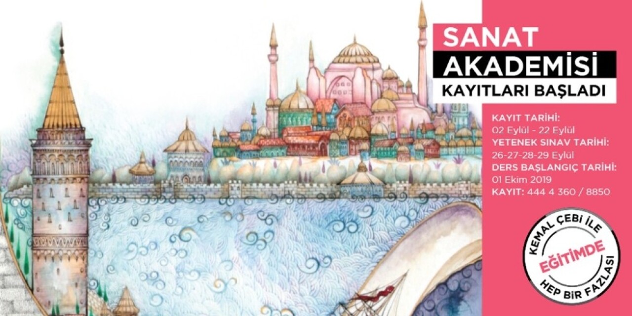 Küçükçekmece sanat akademisi kayıtları başladı