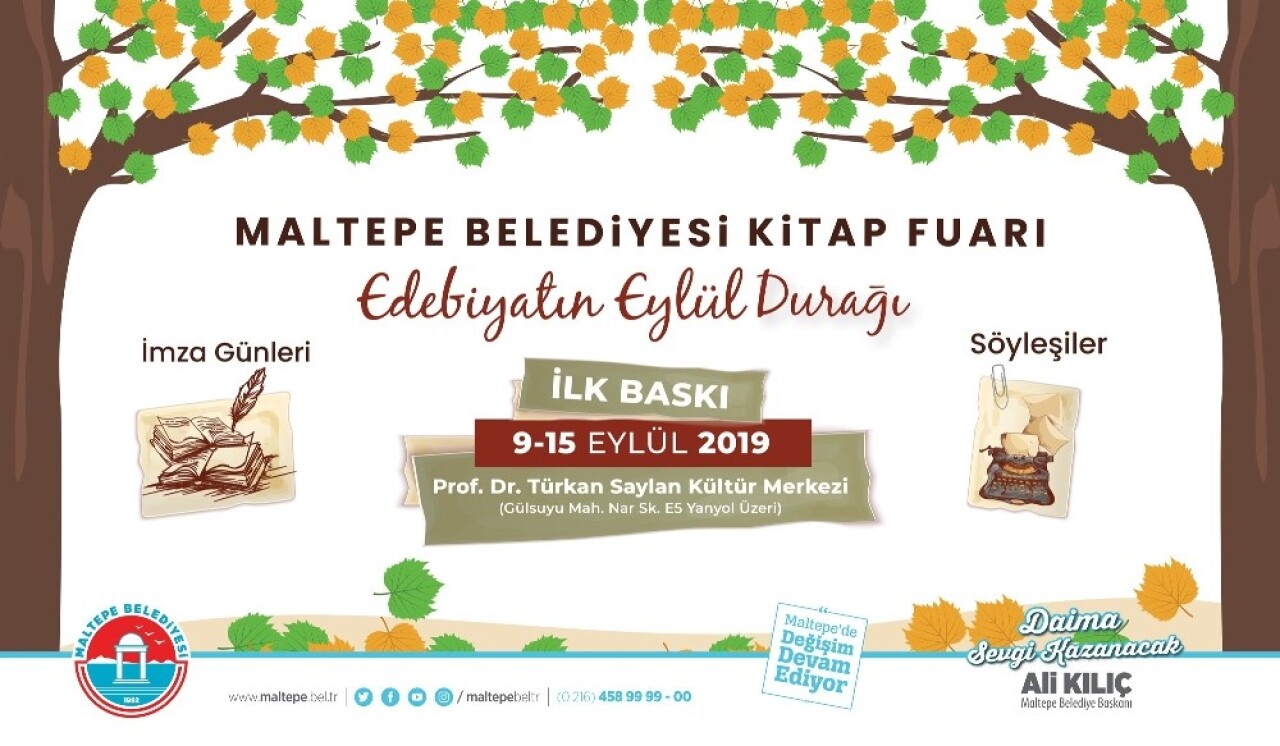 Maltepe’de kitap fuarı heyecanı