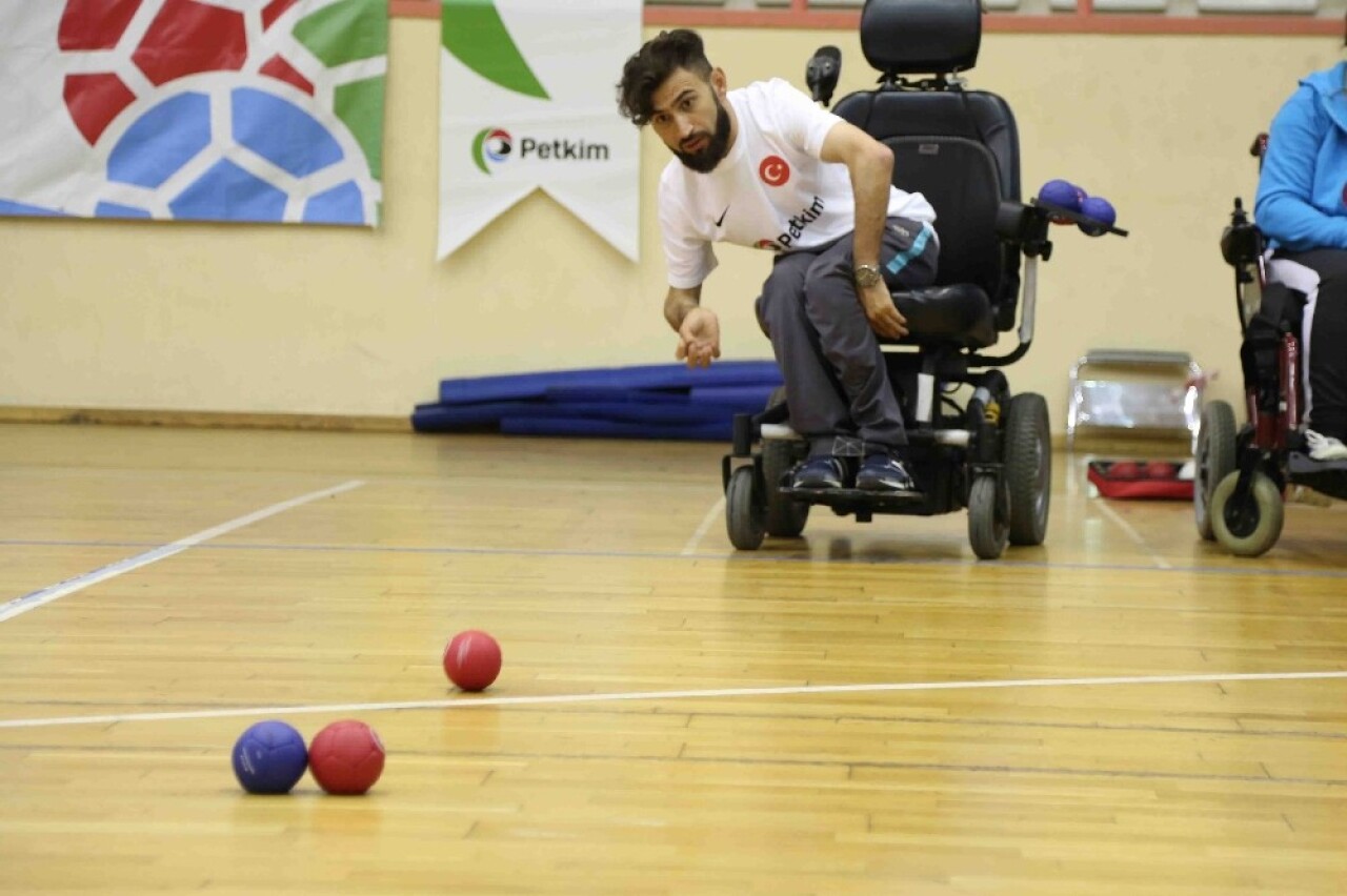 Milli sporcular Çekya’daki Boccia Turnuvası’na hazırlanıyor