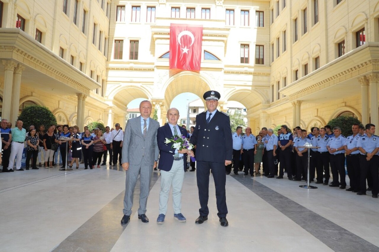 Zabıta Teşkilatı’nın 193’üncü kuruluş yıl dönümde Büyükçekmece’de tören düzenlendi