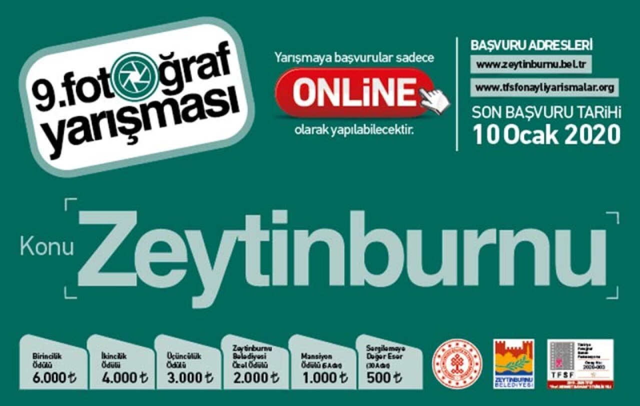 Zeytinburnu 9. Fotoğraf Yarışması’na başvurular başladı