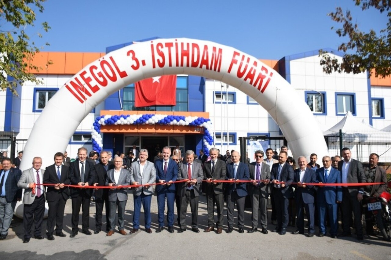 3. İnegöl İstihdam Fuarı başladı