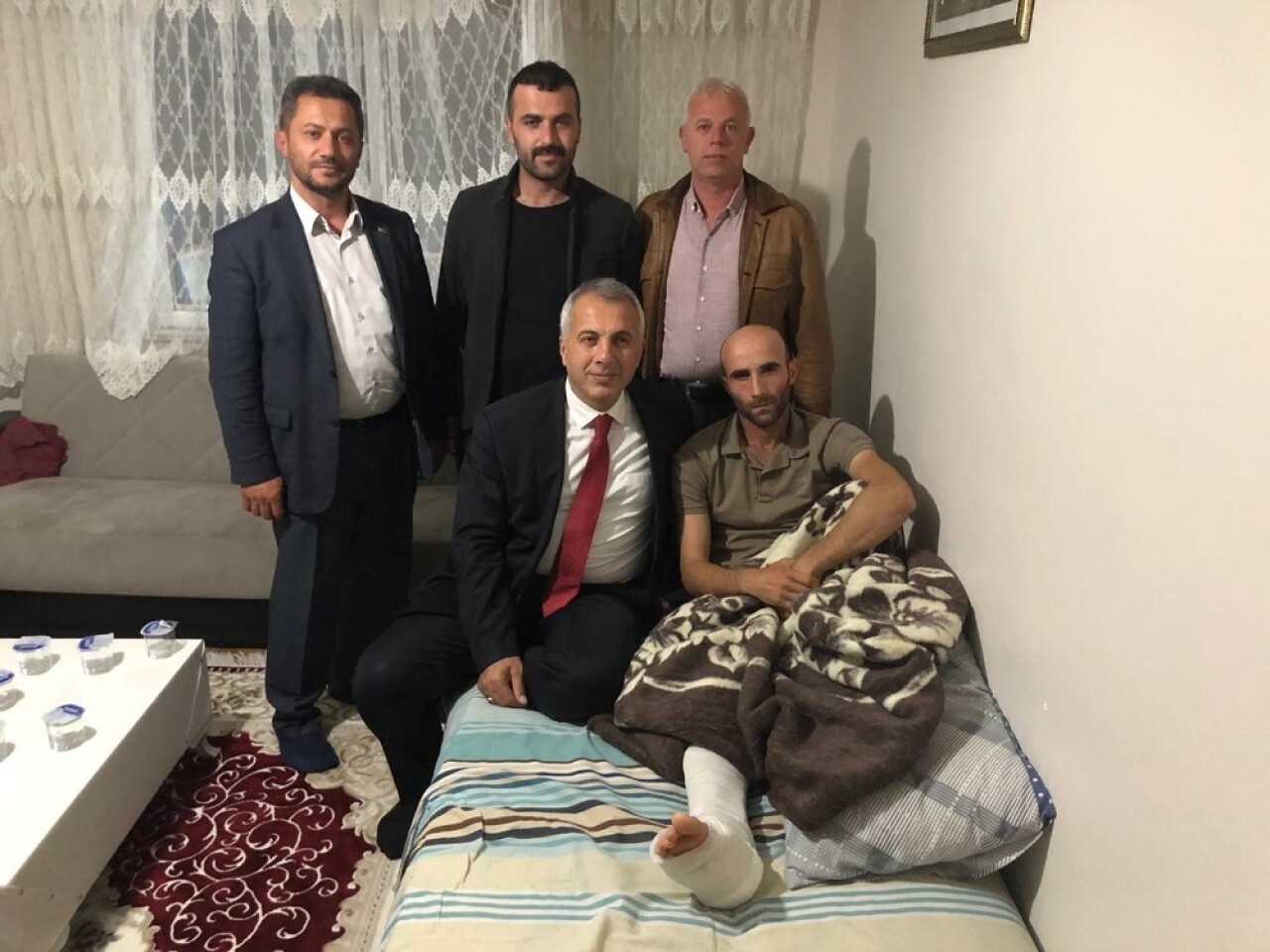 Başkan Babaoğlu’ndan Barış Pınarı gazisine geçmiş olsun ziyareti