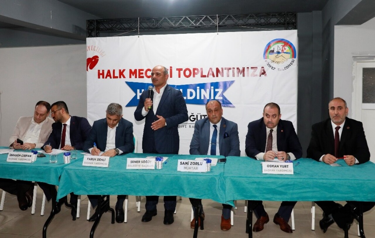 Başkan Söğüt, “Bizim tek derdimiz hizmet”