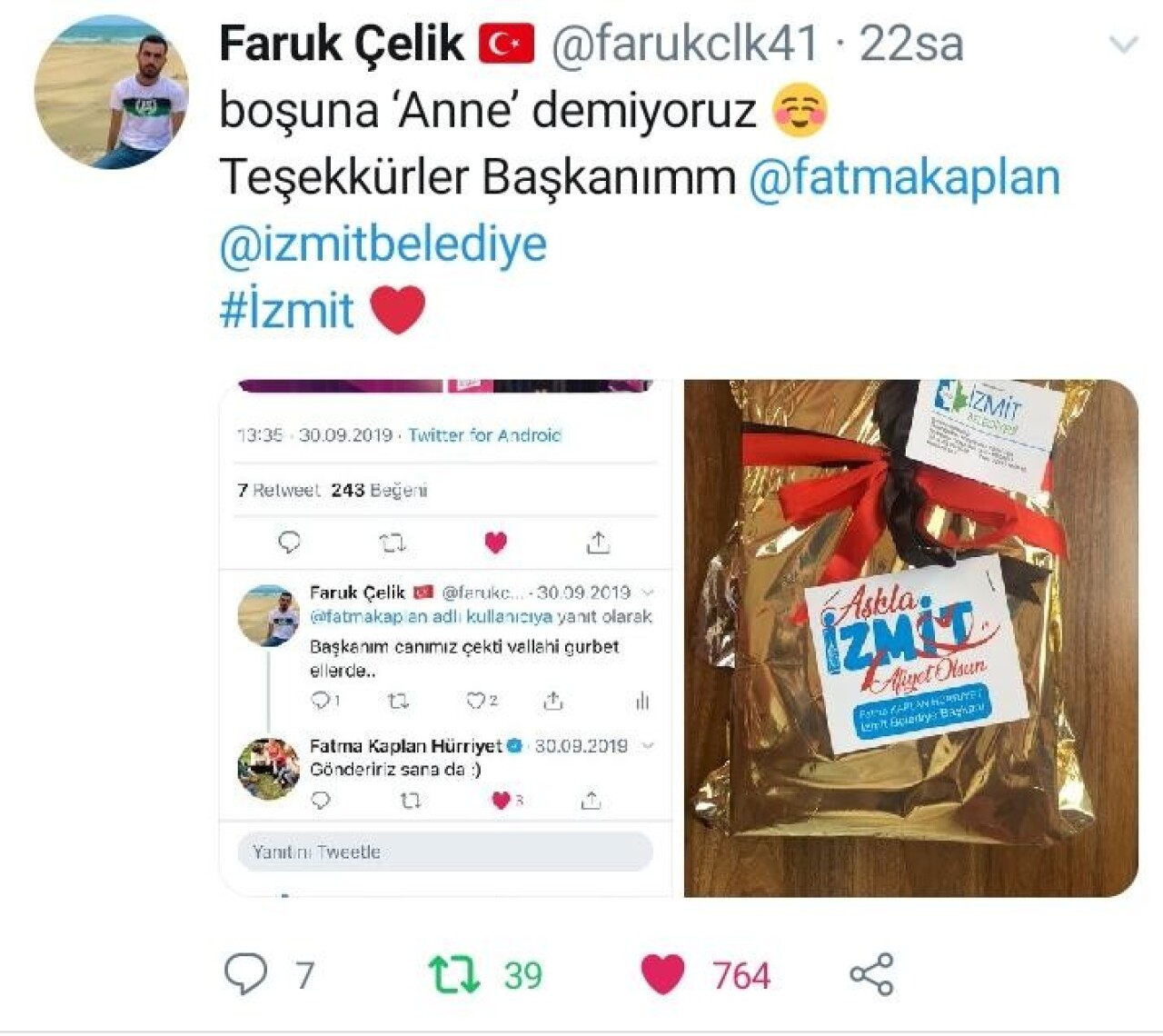 Başkandan “Canımız çekti” diyen öğrenciye pişmaniye