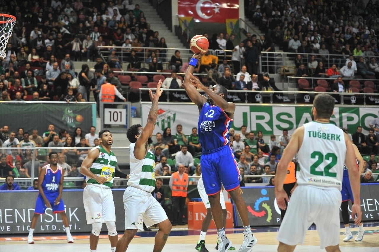 Basketbol Süper Lig: Bursaspor: 86 - Anadolu Efes: 95