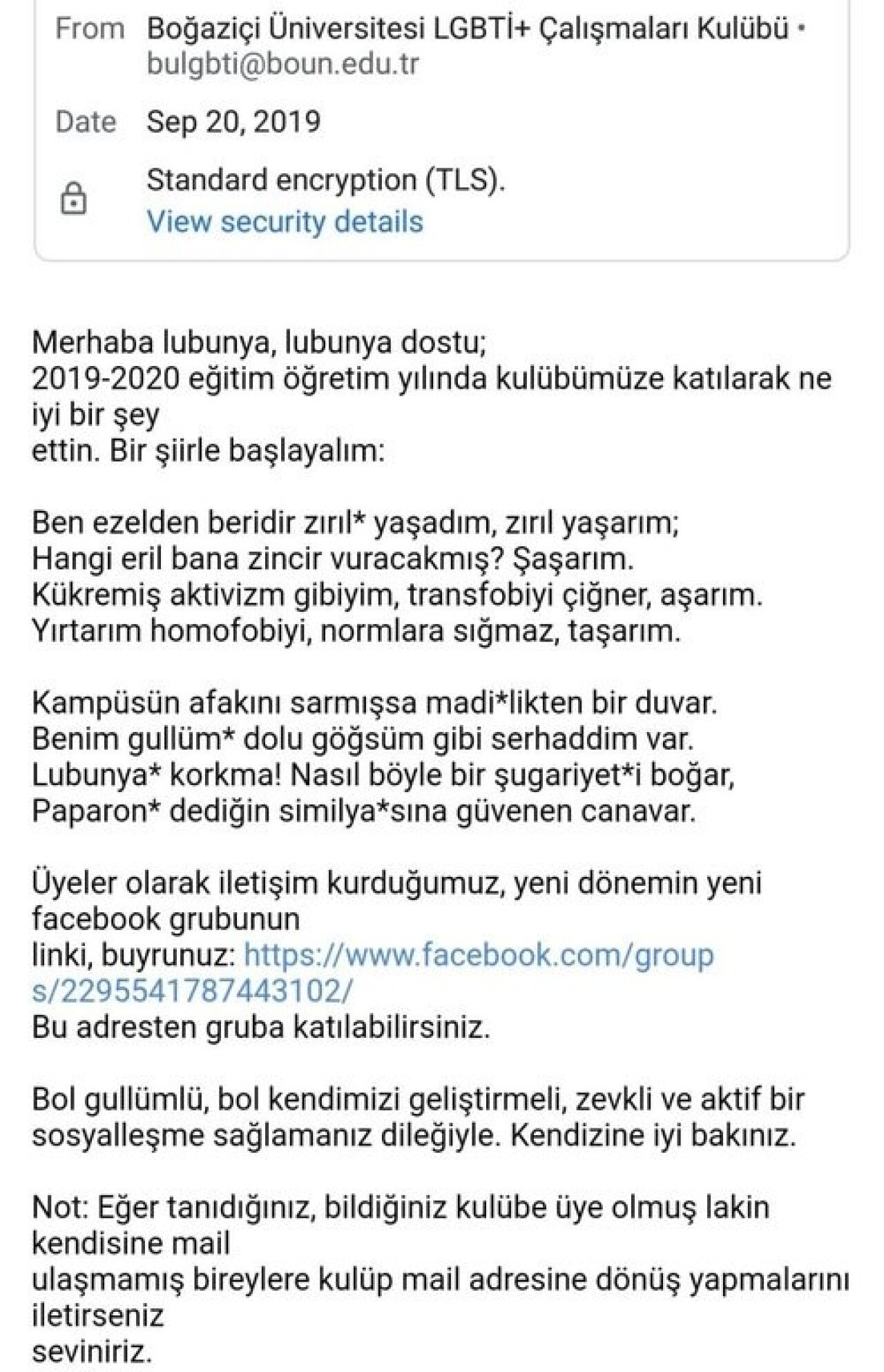 Boğaziçi Üniversitesi’nde LGBT skandalı