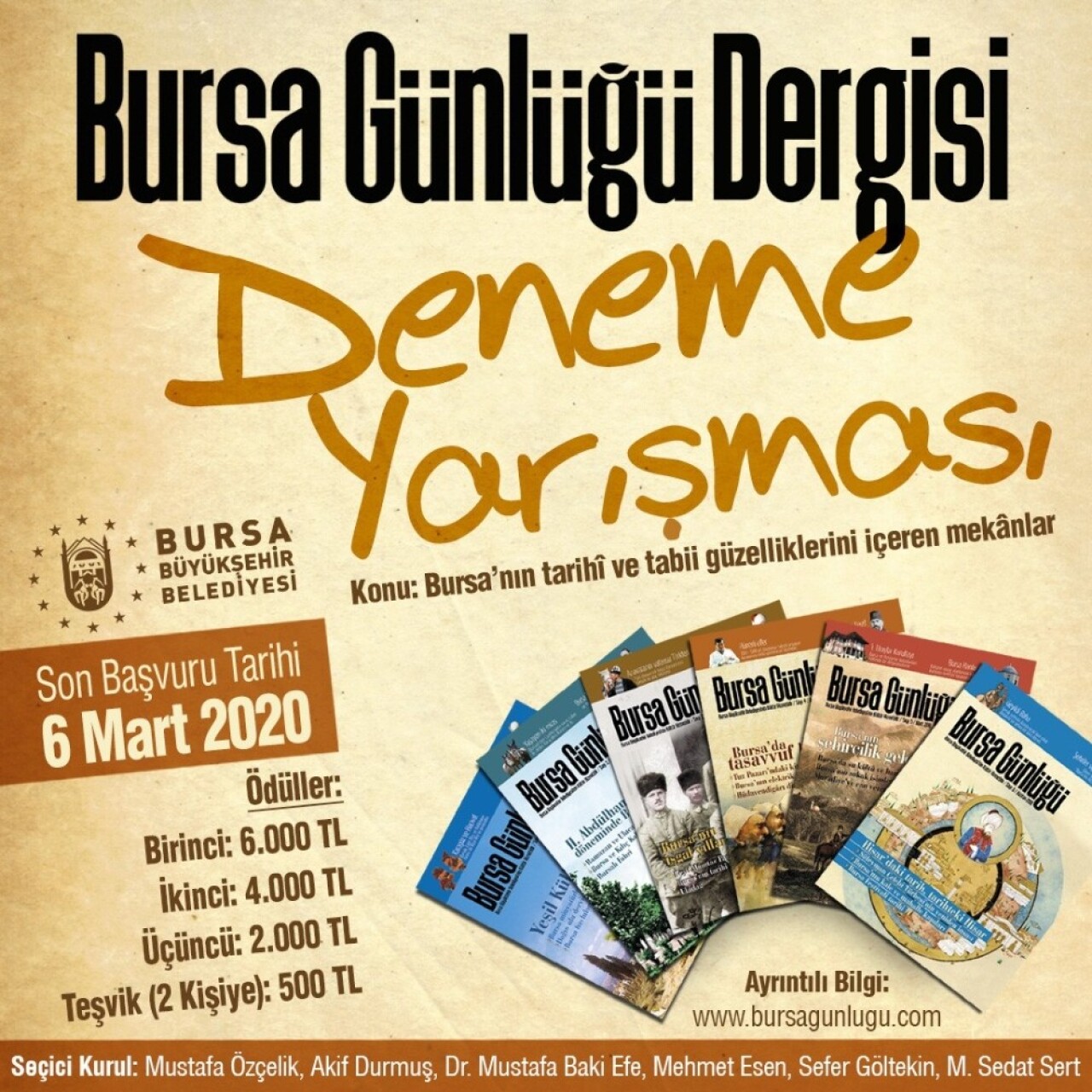 Bursa’ya dair duygularınızı paylaşın kazanın