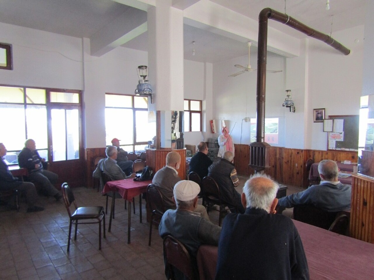 Büyükşehirden fındık yetiştiricilerine seminer