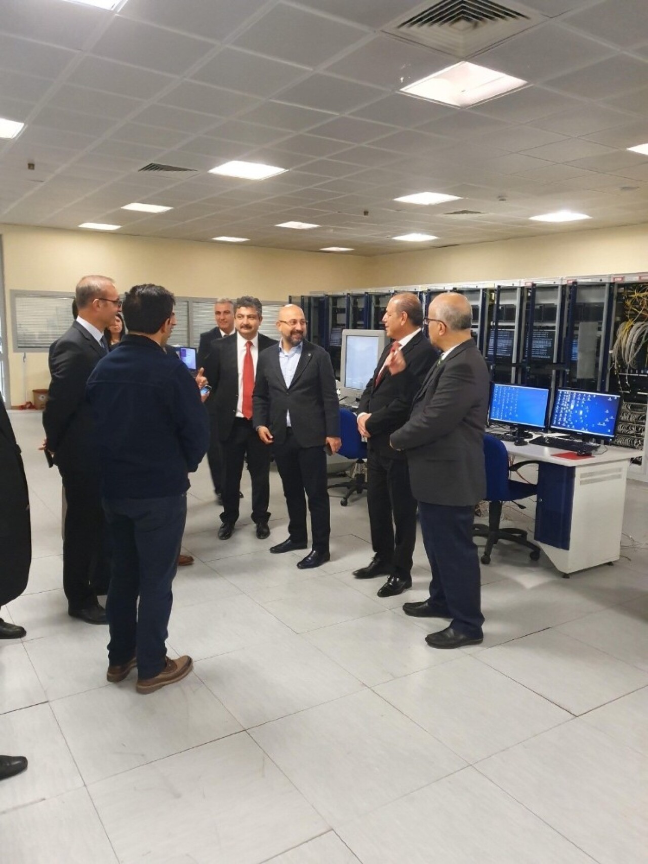 DHMİ Genel Müdürü Keskin’den Hava Trafik Kontrol Merkezine ziyaret