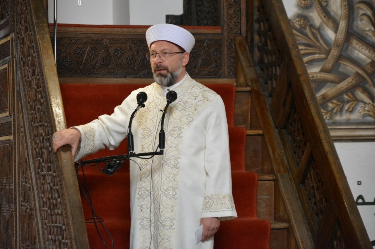 Diyanet İşleri Başkanı Erbaş, çevre ve israfa dikkat çekti