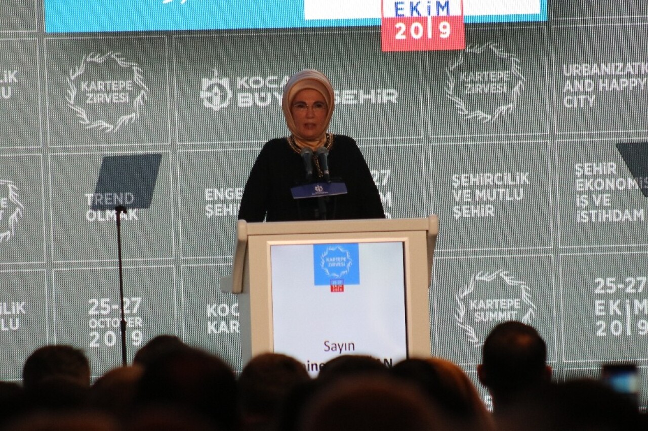 Emine Erdoğan: “Şehirlerimiz artık yeni sorunlarla karşı karşıya”