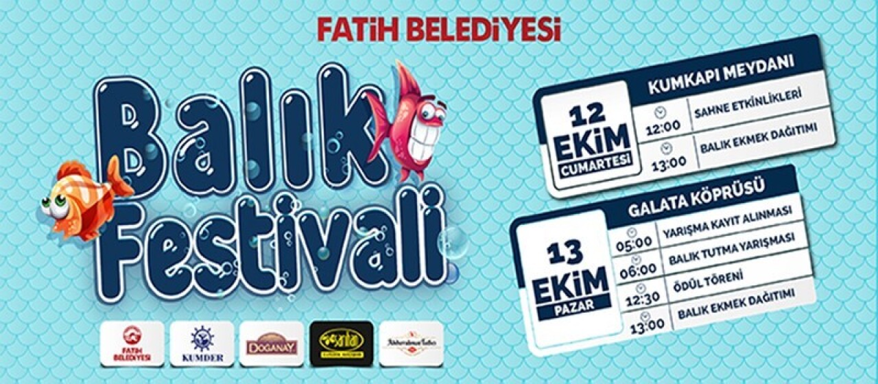 Fatih Belediyesi Balık Festivali başlıyor