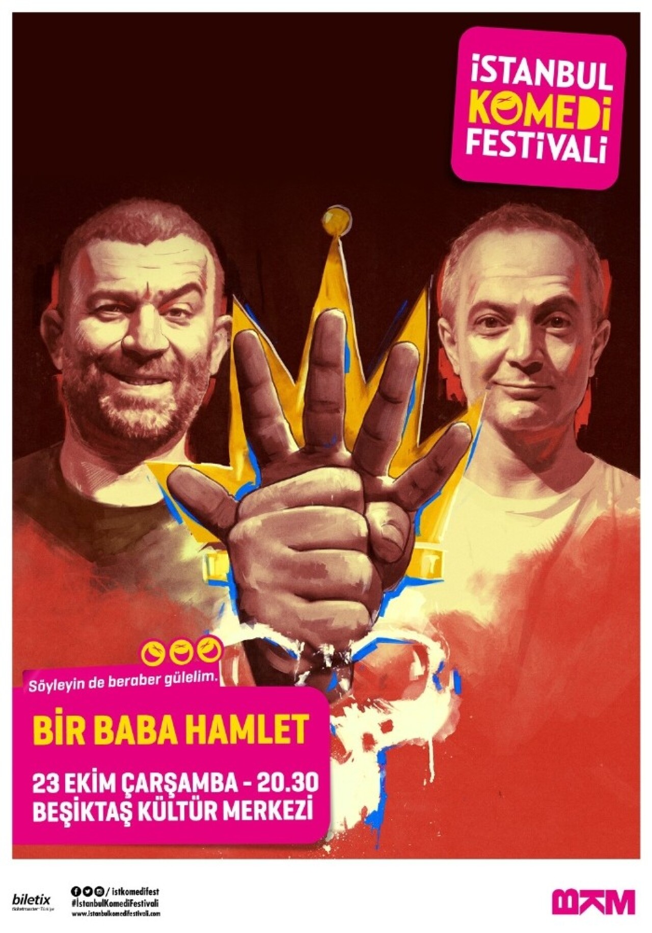 İstanbul Komedi Festivali kahkahalarla devam ediyor