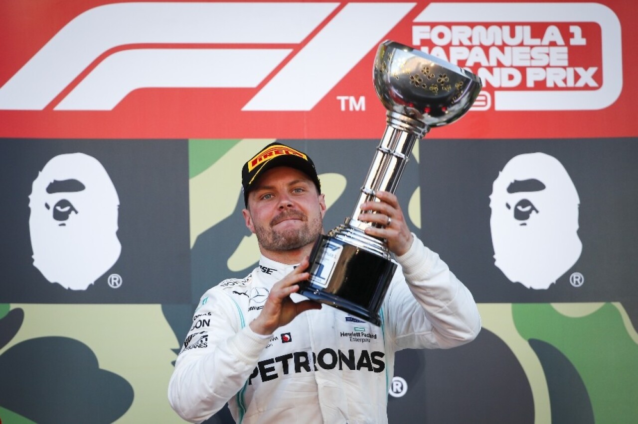 Japonya Grand Prix’si Valtteri Bottas’ın