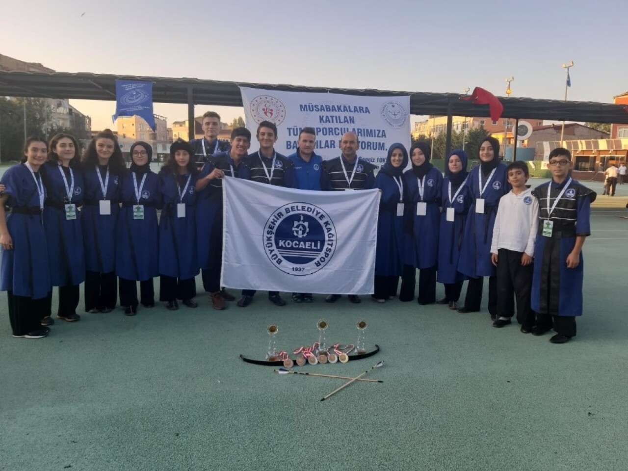 Kağıtsporlu geleneksel okçulardan 9 madalya