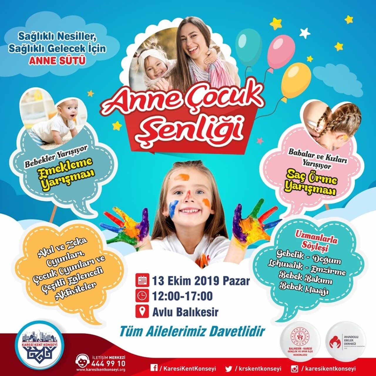 Karesi’de Anne Çocuk Şenliği