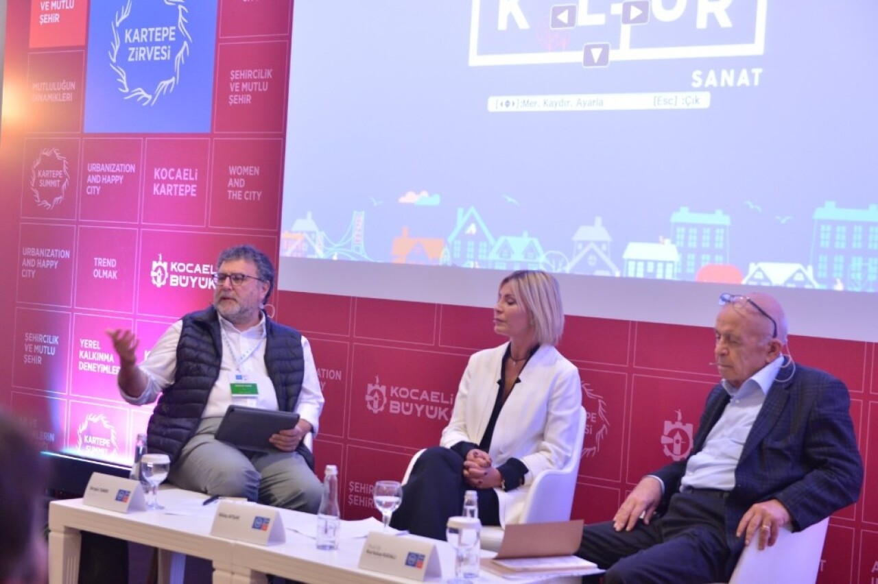Kartepe Zirvesi’nde sanata dikkat çekildi