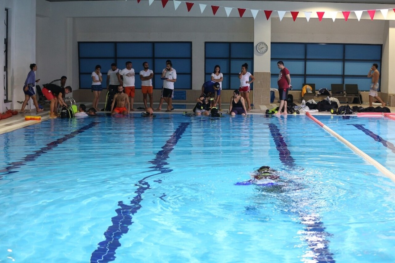 Maltepe’de dalış eğitimleri devam ediyor