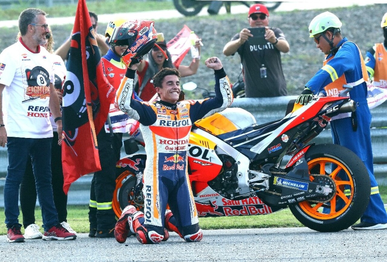 MotoGP’de şampiyon yine Marc Marquez