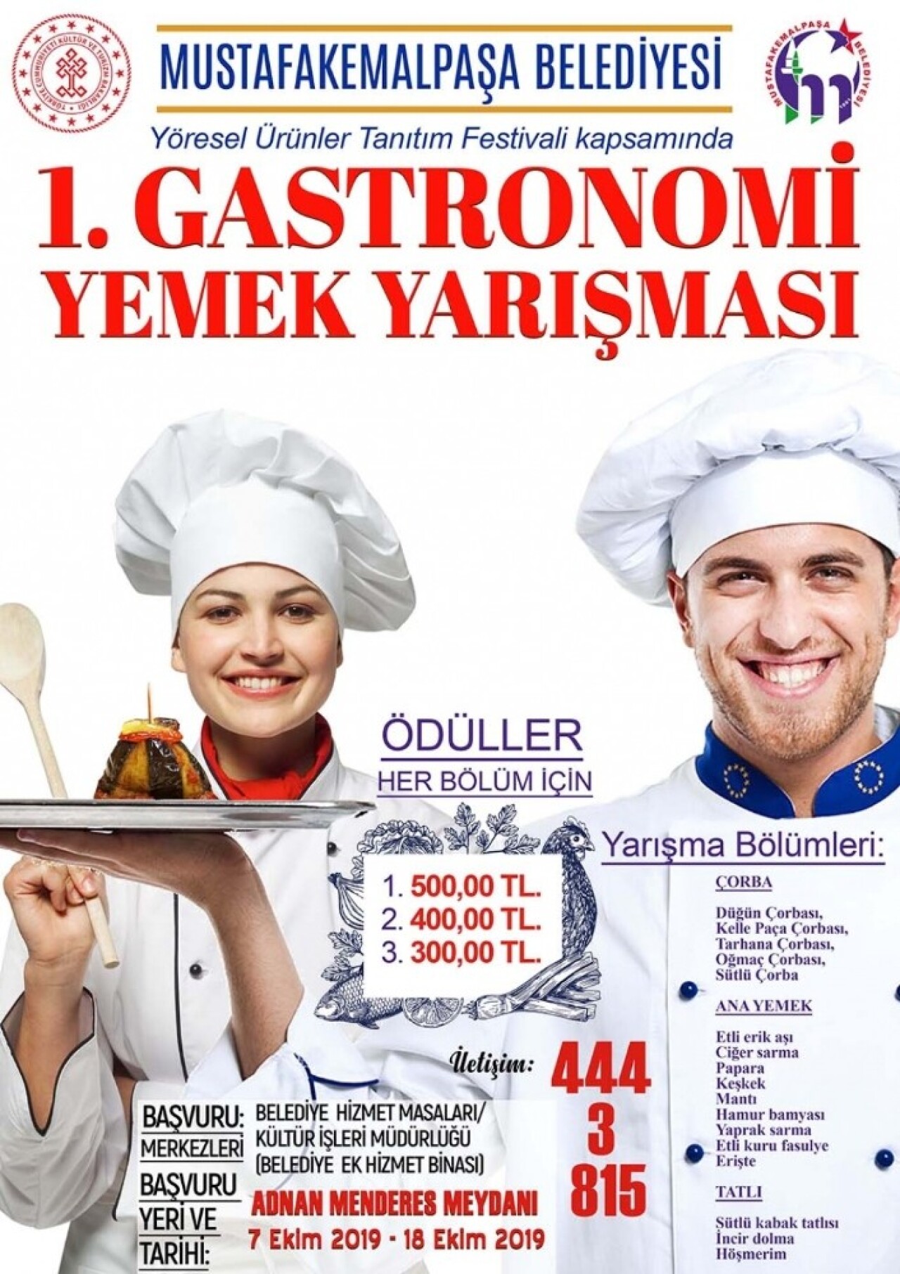 Mustafakemalpaşalılar en lezzetli festivalde yarışacak