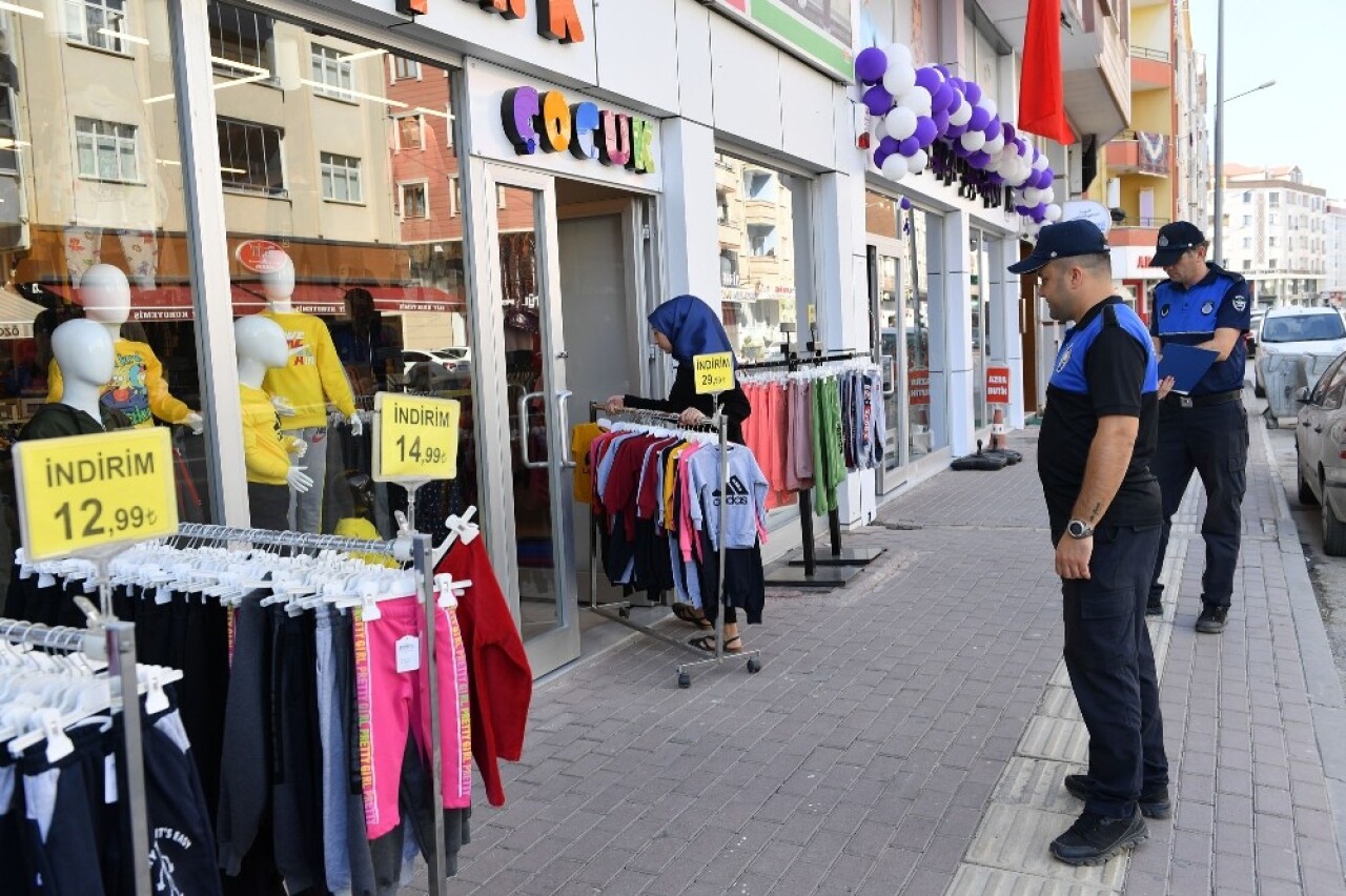 Osmangazi’de sıfır kaldırım işgâli