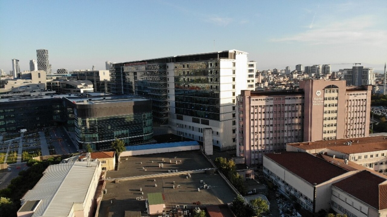 (Özel) Kartal Dr. Lütfi Kırdar Eğitim ve Araştırma Hastanesinin taşınacağı yeni bina havadan görüntülendi