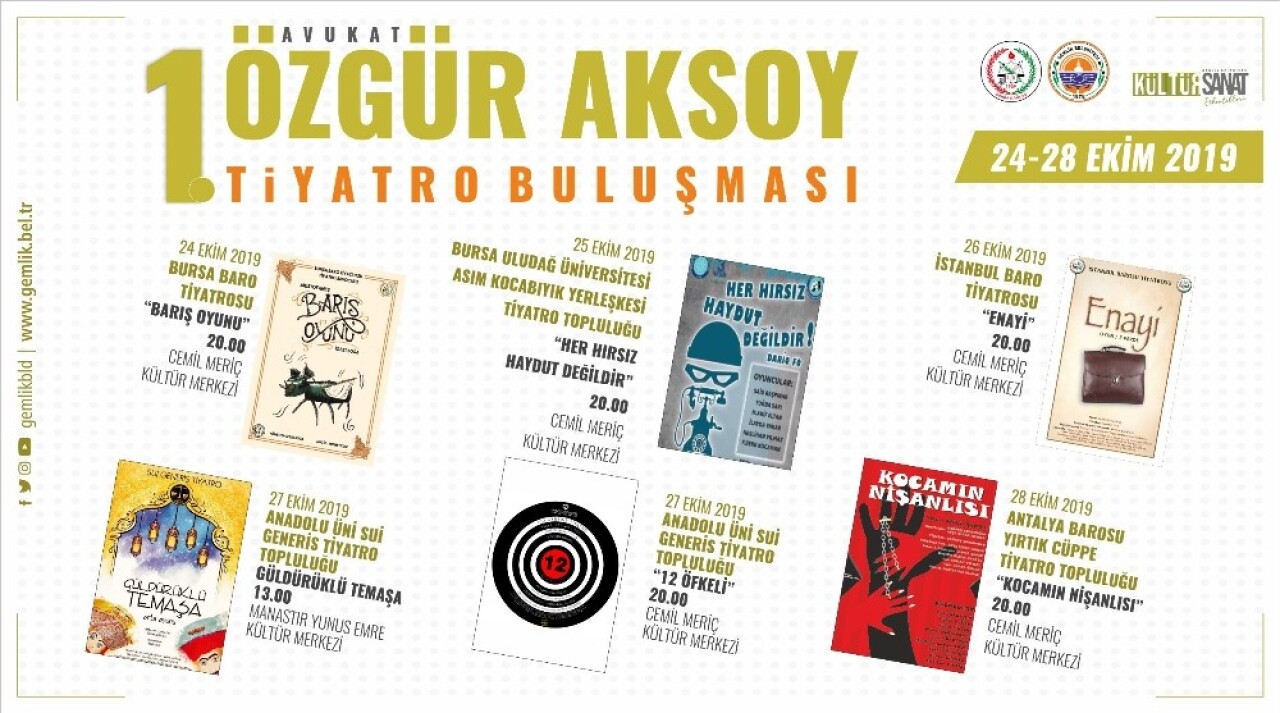 Özgür Aksoy Tiyatro Buluşması başlıyor