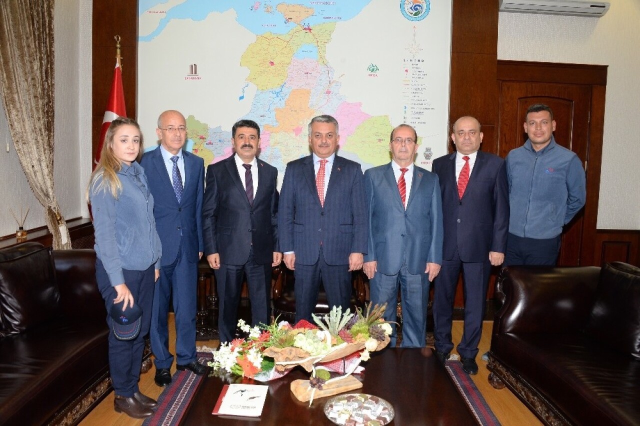 PTT çalışanları Vali Yazıcı’yı ziyaret etti