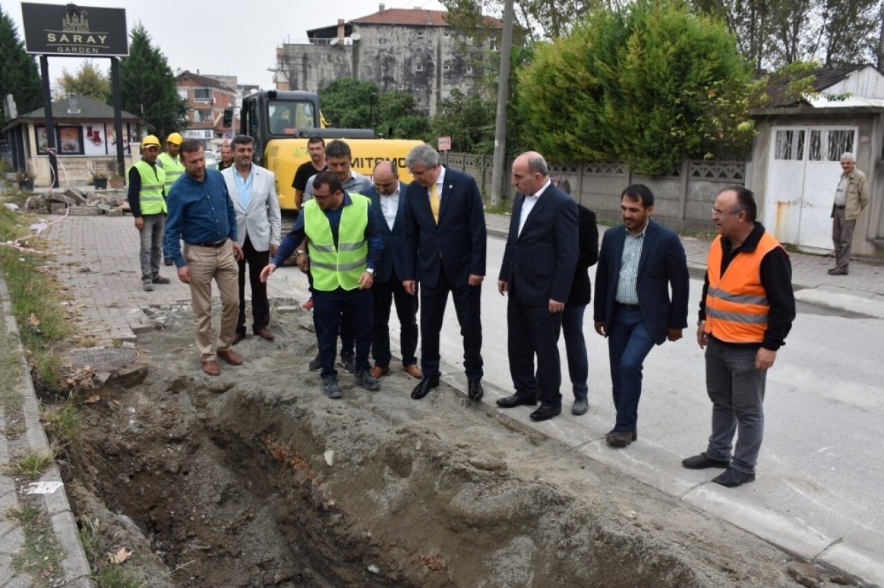 Şehit Astsubay Yaşar Güller caddesinde ilk kazma vuruldu