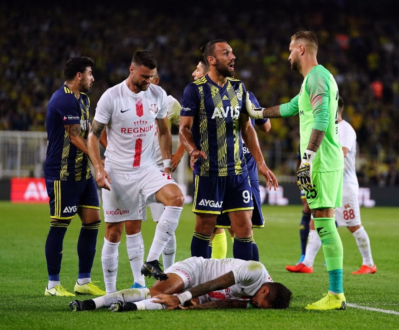 Süper Lig: Fenerbahçe: 0 - Antalyaspor: 1 (İlk yarı)