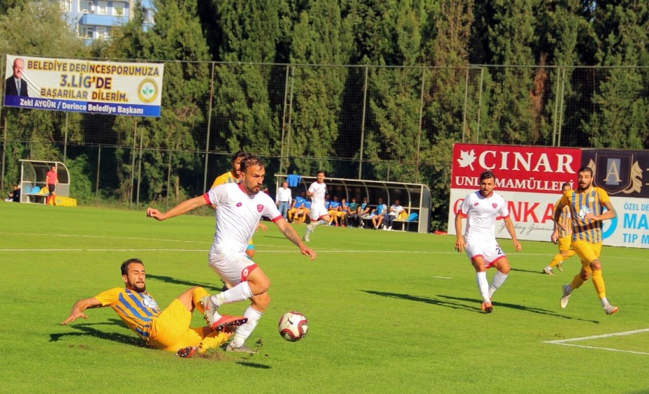 TFF 3. Lig: Belediye Derincespor: 0 - Elazığ Belediyespor: 0