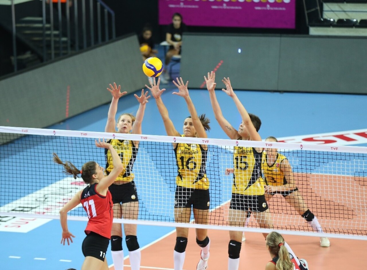 VakıfBank set vermedi