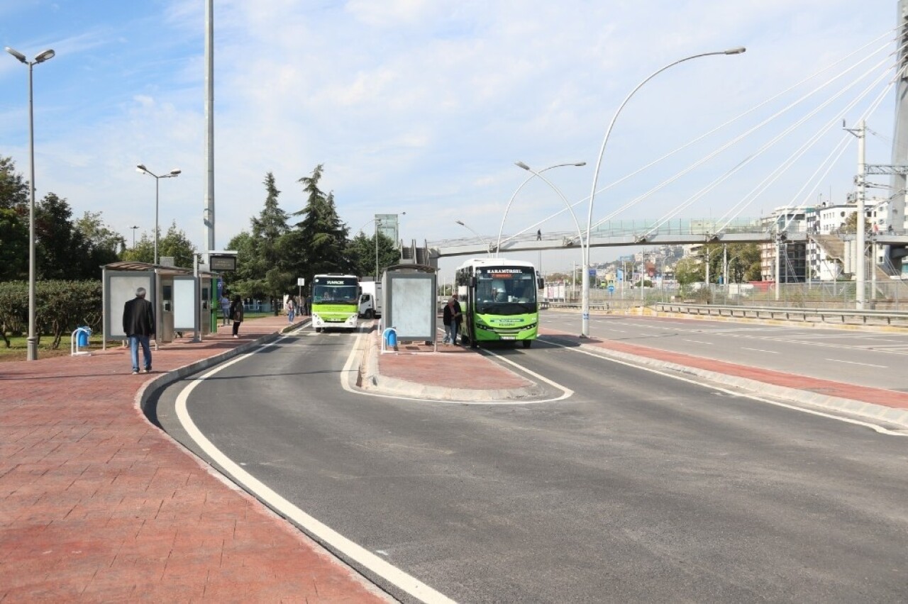 Vatandaşlar cep duraklardan memnun