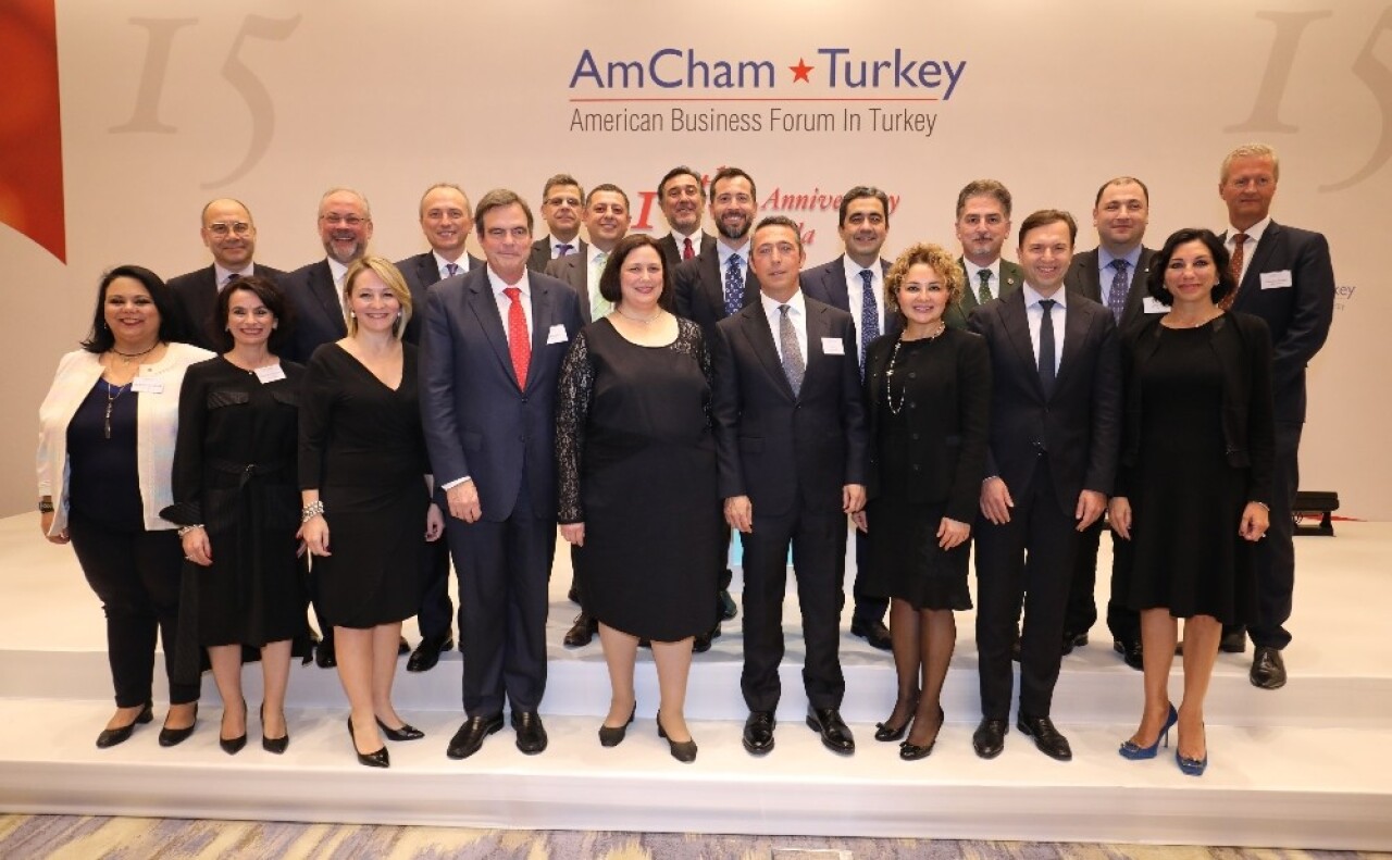 Amerikan Şirketler Derneği 15. kuruluş yıl dönümünde AmCham ödülleri sahiplerini buldu