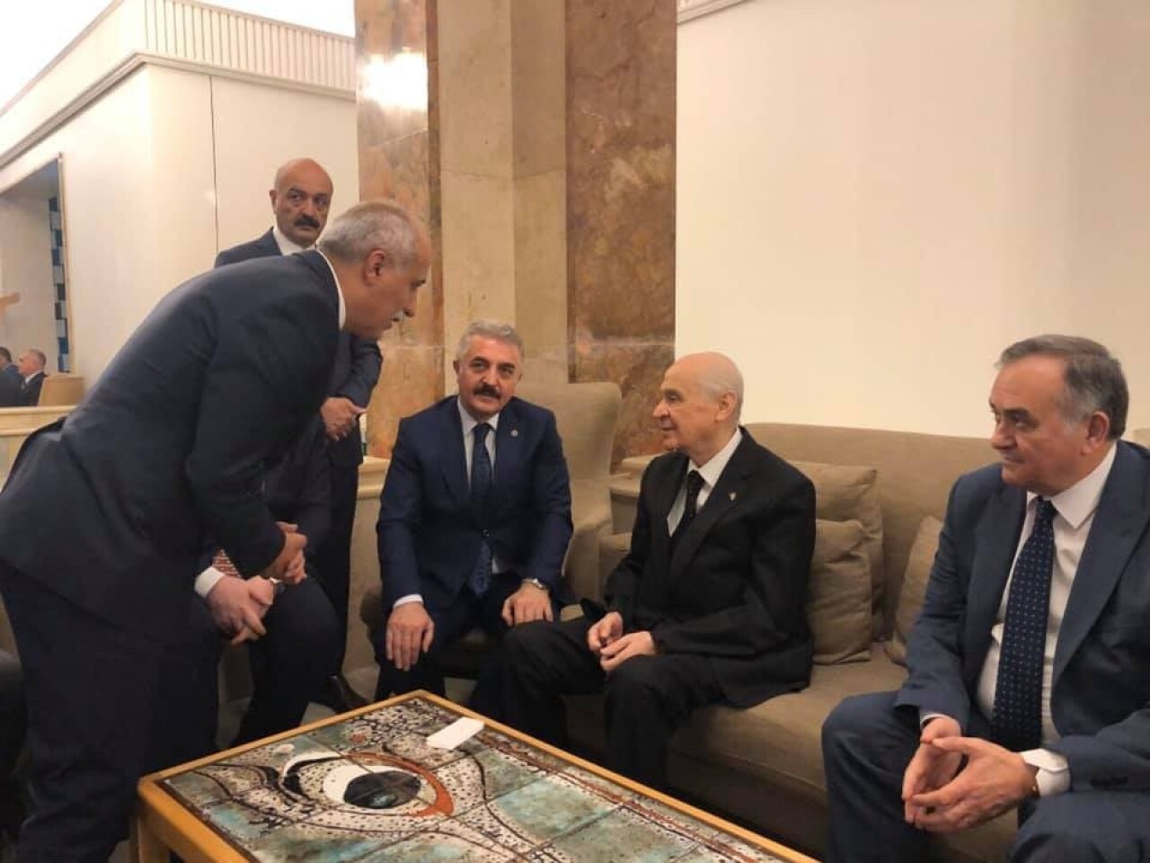Aydın’dan Bahçeli’ye ziyaret
