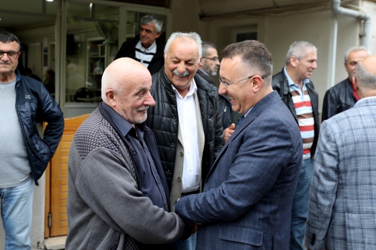 Başkan Işıksu, Papuççular’da vatandaşla buluştu