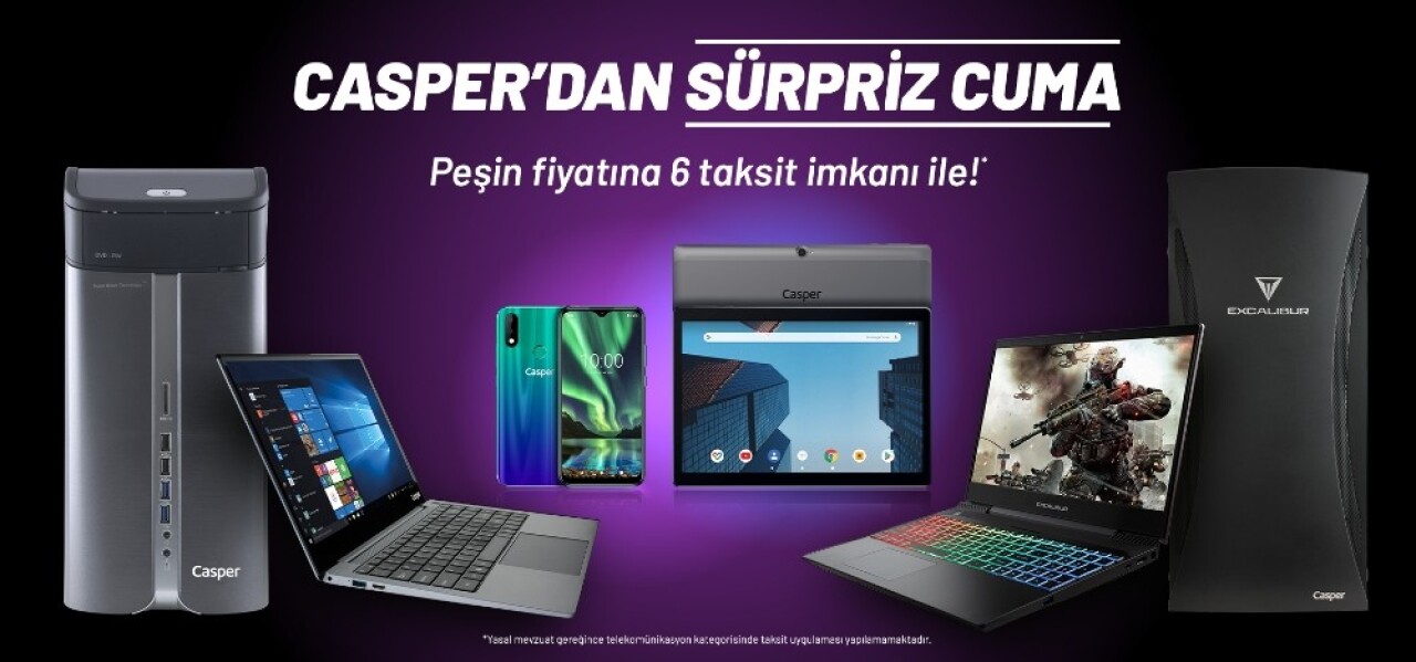 Casper’dan Sürpriz Cuma fırsatı