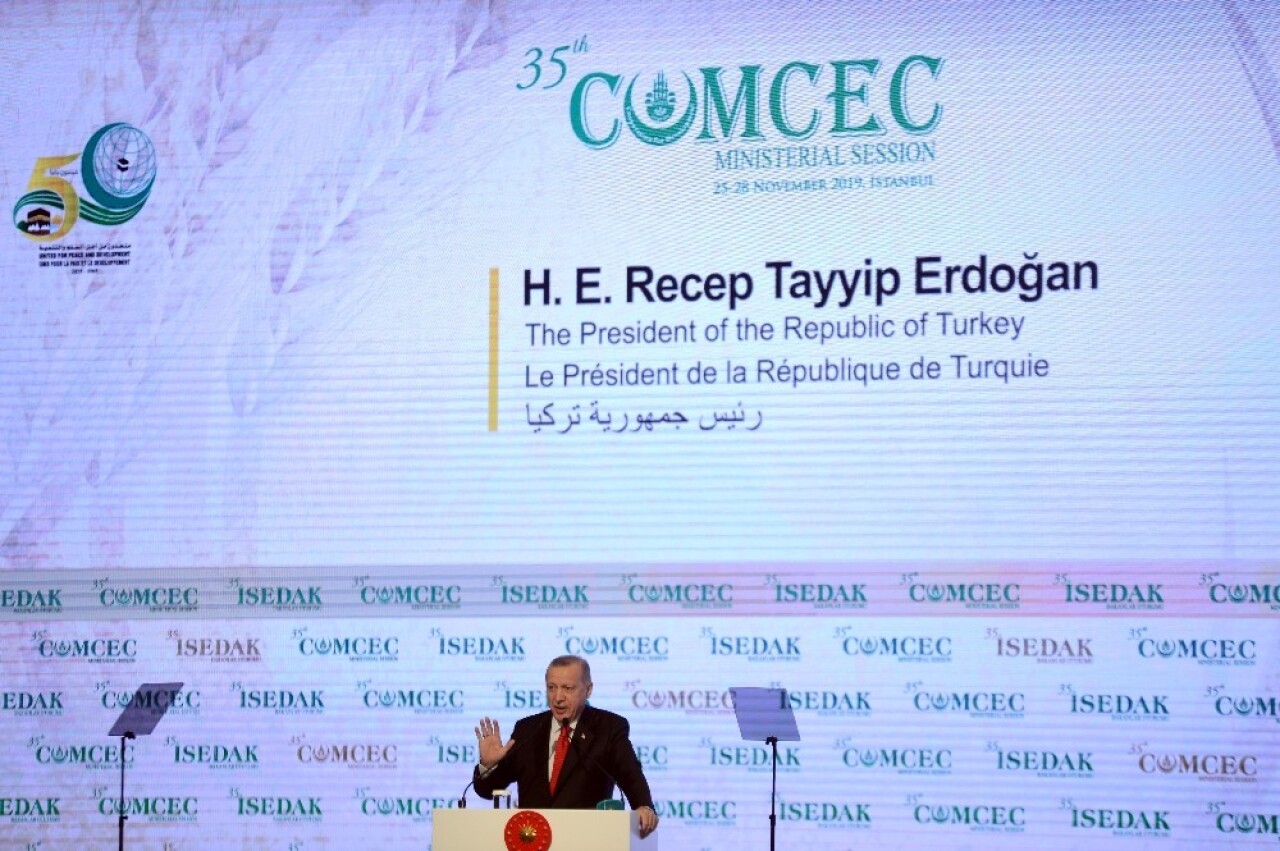 Cumhurbaşkanı Erdoğan 35. İSEDAK Bakanlar Toplantısı’na katıldı