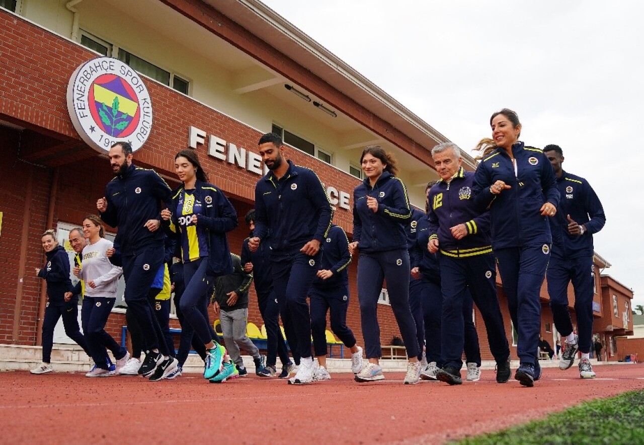 Fenerbahçe’den ’Kadına Şiddete Karşı Sporun Gücü’ koşusu