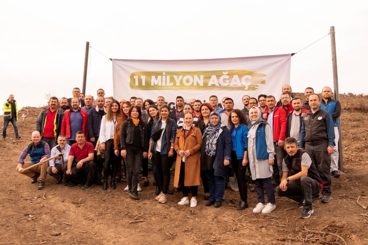 Geleceğe Nefes seferberliğine Bursagaz’dan 500 fidanla destek
