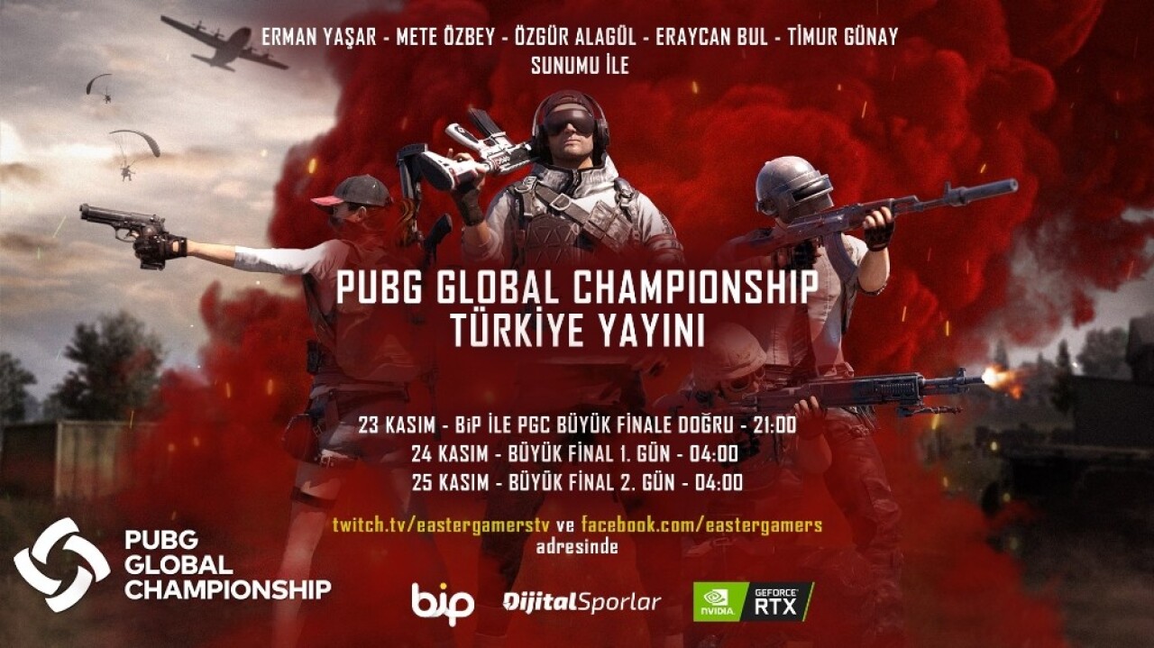 Oyunseverler PUBG Global Championship 2019 heyecanı için BiP’te buluşuyor